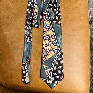 Multicolor Classic Fit Tie
